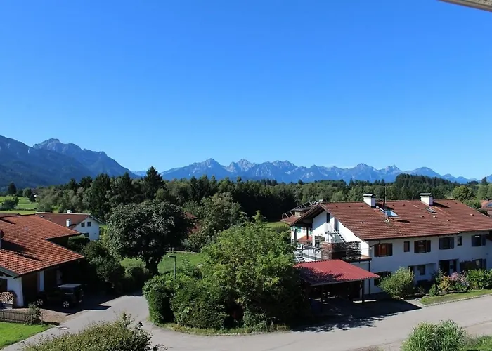 Apartment Alpenblick 10, Im Allgäu, Bergblick Pur - Neueröffnung! Halblech